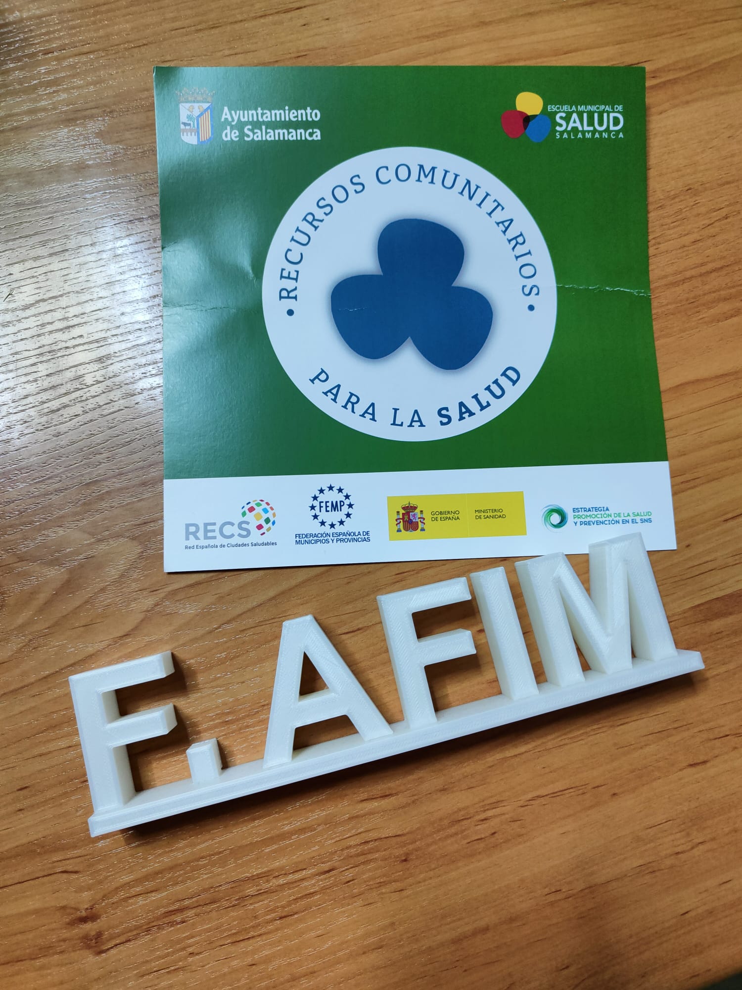 Fundación AFIM, reconocida como Recurso Comunitario de Salud por el Ayuntamiento de Salamanca