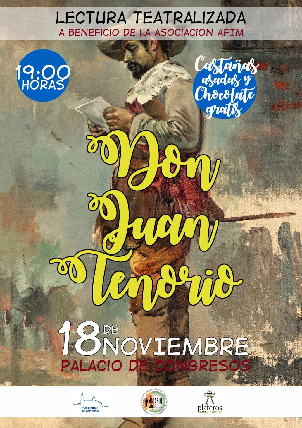  Lectura teatralizada de Don Juan Tenorio a beneficio de Fundación AFIM