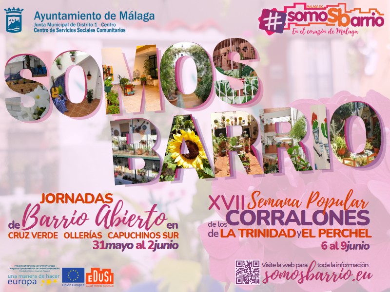  Fundación AFIM colabora con el proyecto #Somos Barrio del Ayuntamiento de Málaga