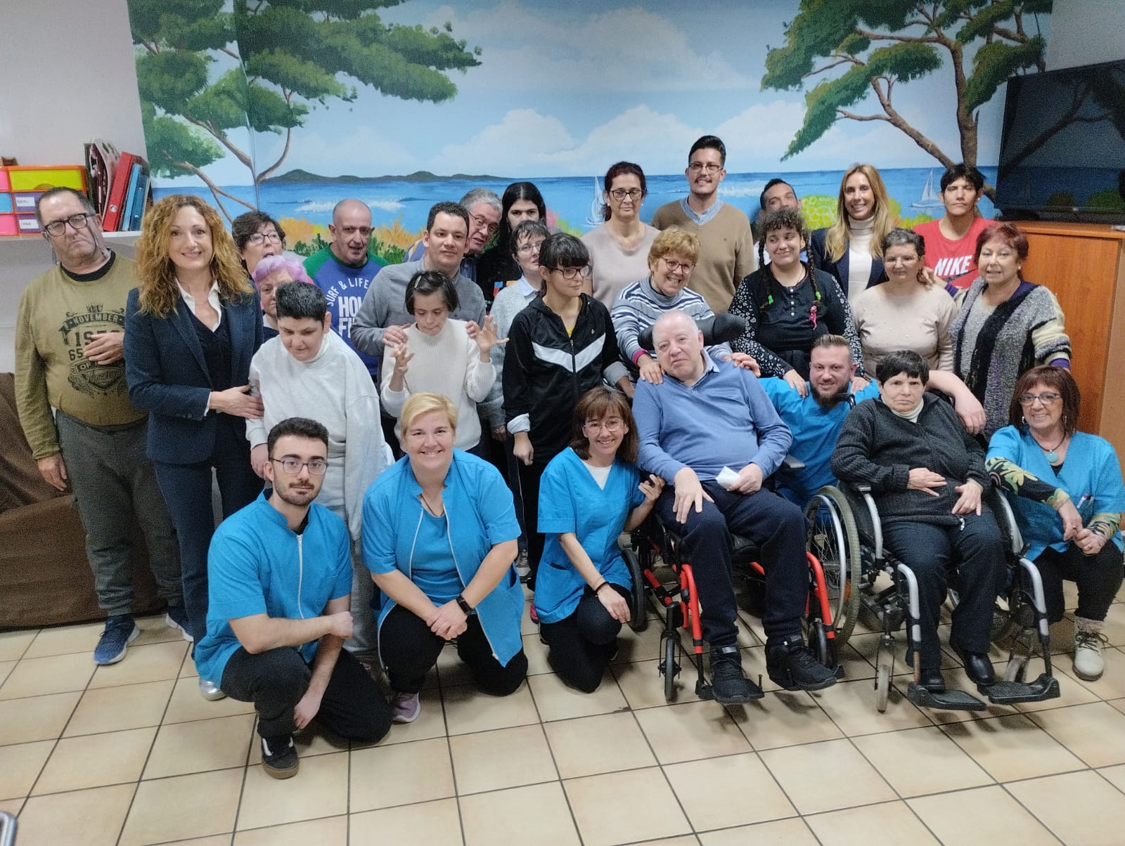  El Ayuntamiento de Murcia visita el Centro de Día de Fundación AFIM