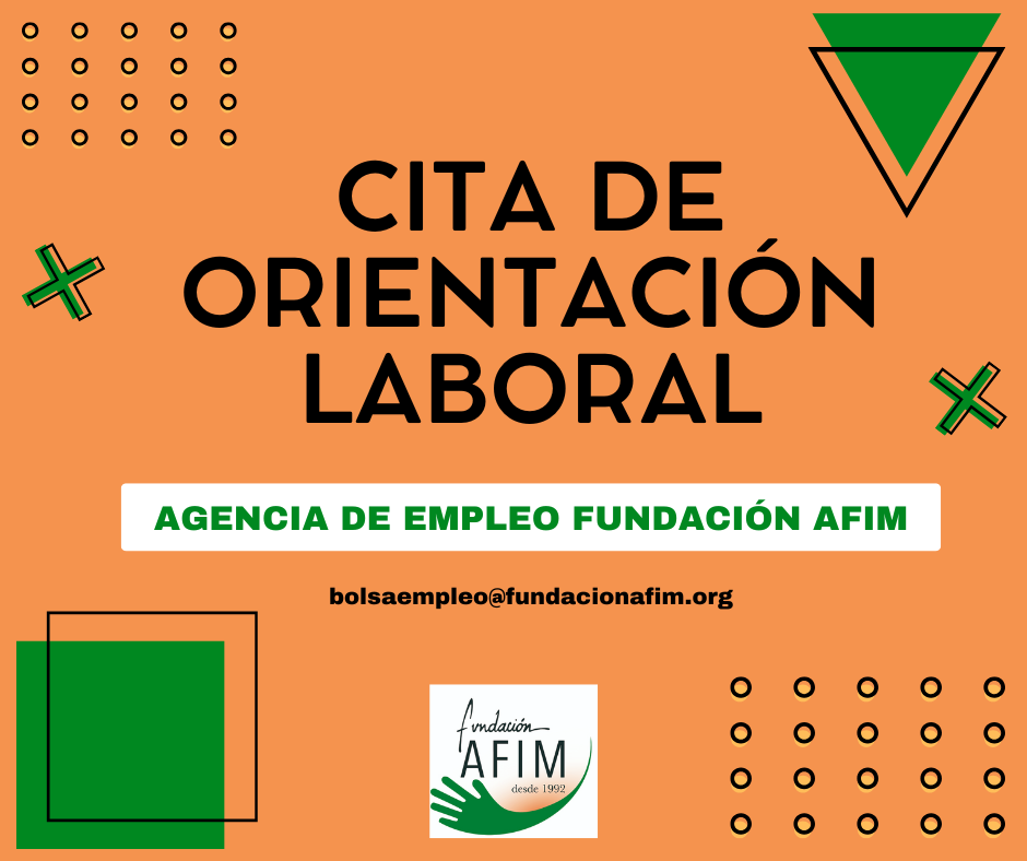  Pide tu cita gratuita de orientación laboral