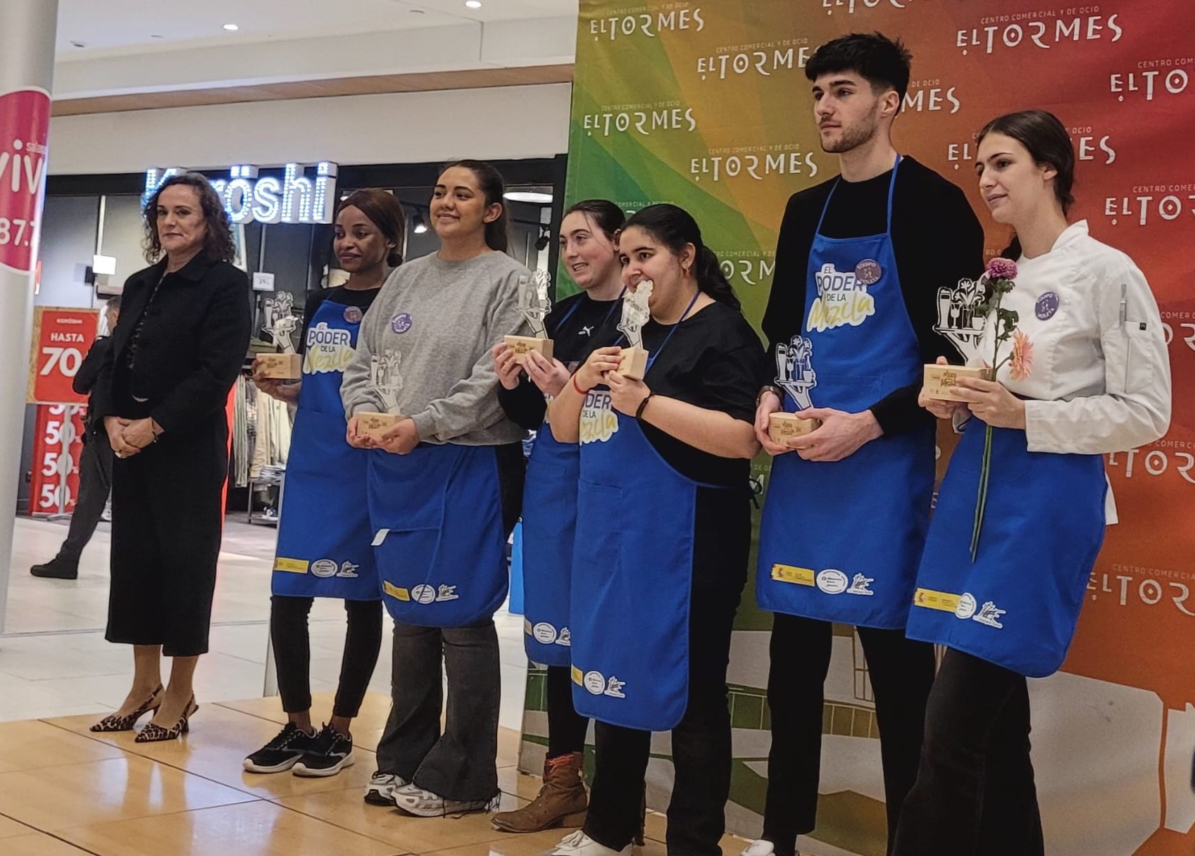  Mezcla de mucho talento en el concurso gastronómico inclusivo del CIFP Rodríguez Fabrés