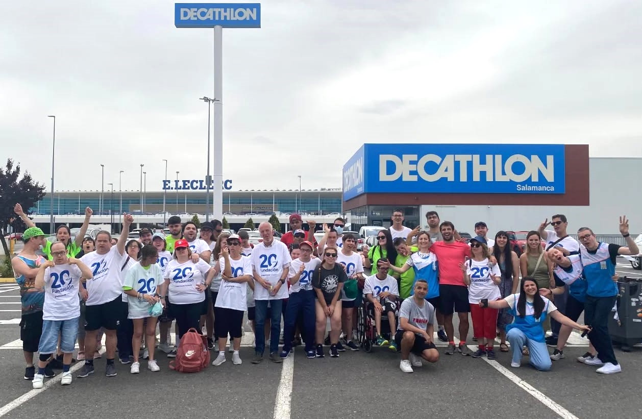  Fundación AFIM Salamanca participa en la jornada deportiva de Fundación Decathlon